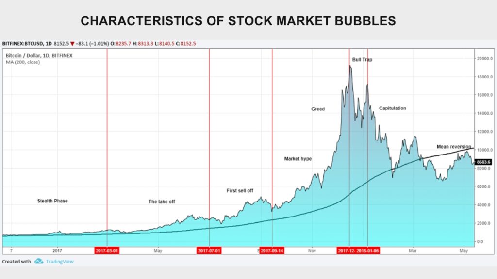 Characteristics of Stock Market Bubbles